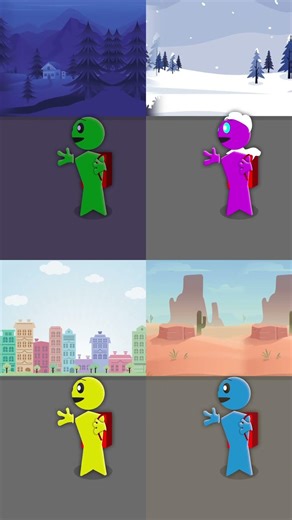 Geometry dash 3D 4 BUSs trick