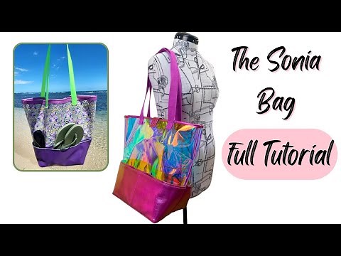 The Perfect Beach / Pool Bag - The Sonia Beach Bag