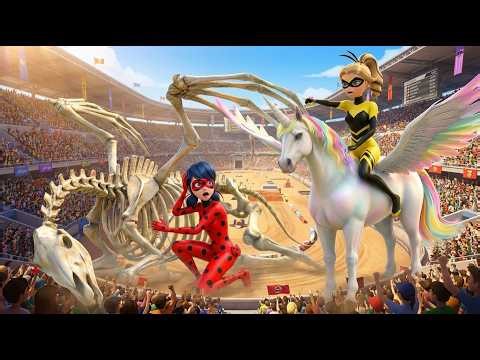 🐞🐝 LADYBUG vs QUEEN BEE(REVENGE): Sky High Pegasus Race – Flying Championship