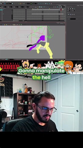 Animation Secrets: Bend and Manipulate Like a Pro! #shorts
