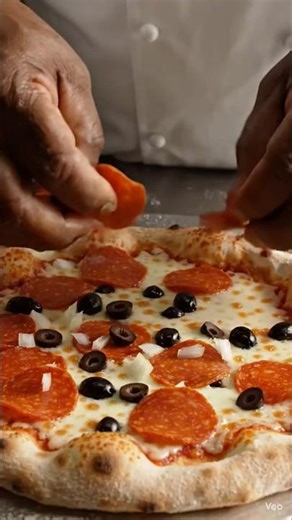 This pizza sound will make you instantly hungry🤯#ASMR #usashorts