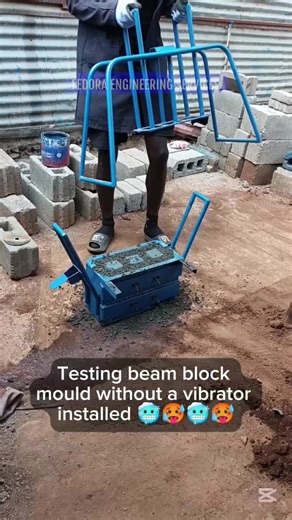 Efficient Electric Beam Block Mould Production