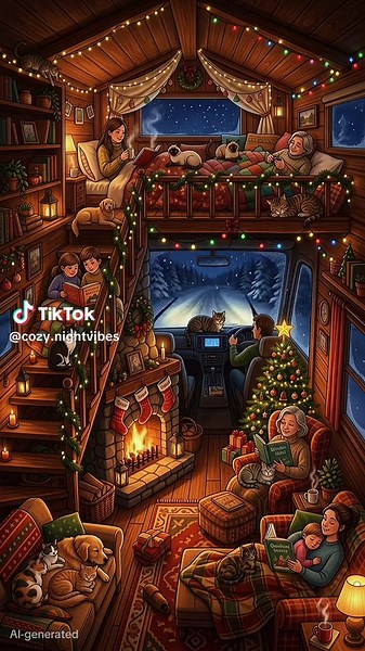 Christmas Cozy Vibes Night: Soothing Holiday Relaxation