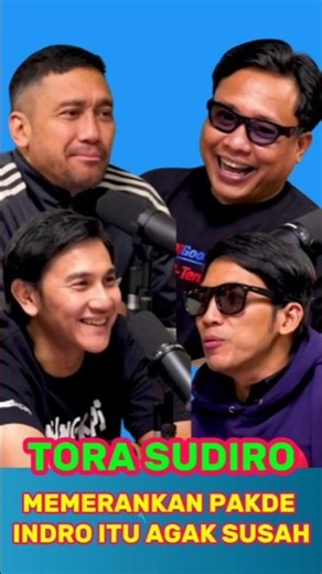 Tora Sudiro: It’s pretty hard to play Uncle Indro.