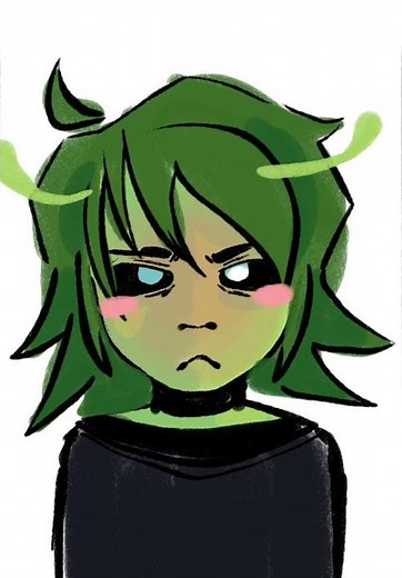 Go away! Animated by me. :3 #animation #alien