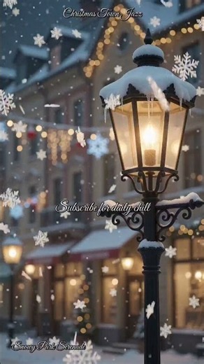 Snowy Market Stall ｜ Cozy Christmas Jazz