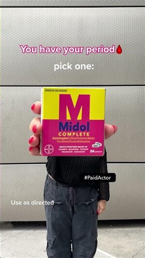 So many Midol® products, choice is yours 👇