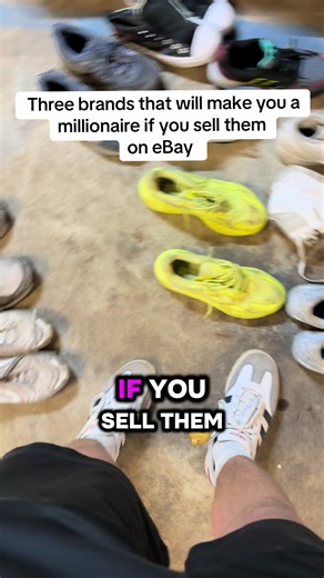 3 brands that can seriously level up your eBay store if you know how to source them 👀👟 1. Hoka 2. On Cloud 3. Brooks These brands have insane demand right now, especially in clean condition and common sizes. A lot of resellers walk past them because they don’t look flashy — but the sell-through rate is what matters. If you can consistently find running shoes like these at thrift stores, flea markets, or garage sales, they can become some of the most reliable inventory in your store. #ebayresel