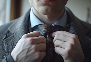 2 Easy Steps To Dimpled Neckties With ANY Knot