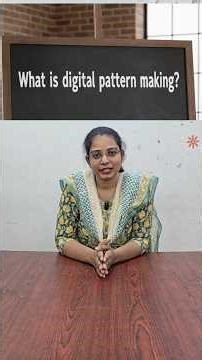 What is Digital Pattern Making??
