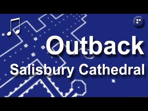 Outback | Minecraft Blueprints | Salisbury Cathedral build set to music by EPiraten | Part 7