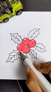 38K views · 88 reactions | How to draw Christmas Holly | Christmas drawing . . #ChristmasHolly #easydrawing #kidsdrawing #christmasdrawing #drawingtutorial | Kids Drawing Ideas | Facebook