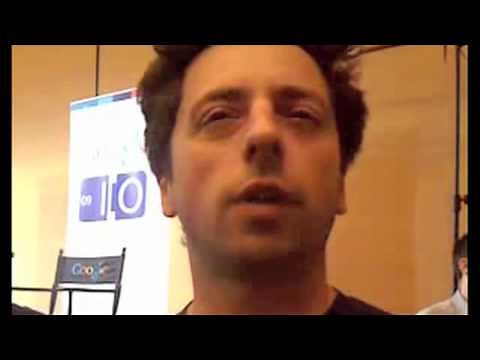 TechCrunch Interviews Sergey Brin at Google I/O