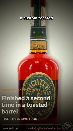 Michter's Toasted Barrel Finish Rye | Whiskey Review Wednesday