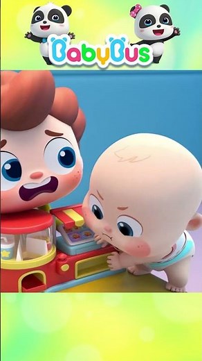 Neo cùng chia sẻ đồ chơi #babybus #shorts #youtubecartoon #youtubeshorts #nhacthieunhi #yesneo