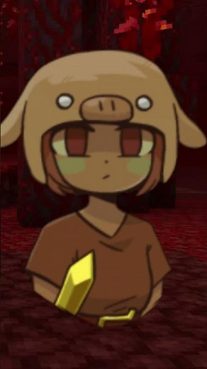 Piglins are anime girls?