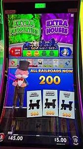 $5 Bet Turns Into 100X+ Win! Monopoly Big Board Extra Properties + Extra Houses! ⭐