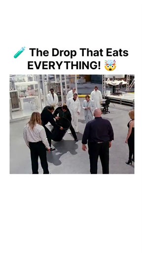 skillmodeon | Imagine a liquid so powerful that a single drop can clean an entire oil spill in seconds. 😯🛢️ In this scene, scientists test a... | Instagram
