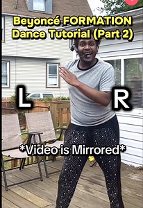 Beyoncé FORMATION mirrored dance tutorial - slowed guide