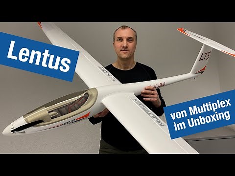 Lentus by Multiplex in FlugModell Unboxing – 3-m foam glider for slope, thermal, all-round