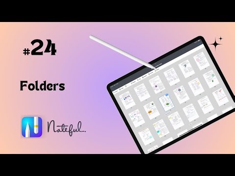 #24 Noteful (iPad): Folder Organisation for Beginners