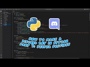 Making a Discord Bot In Python (Part 7: Server Prefixes)