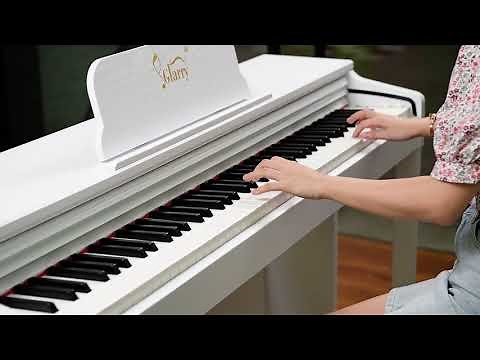 Glarry GDP-102 88-Key Home Fully Weighted Hammer-action Keybed Digital Piano w/Bluetooth