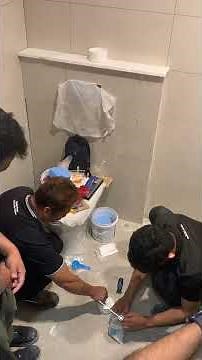 SPECTRALOCK® PREMIUM NS Grout in Angeles City, Pampanga! #Shorts #LATICRETEPh #construction