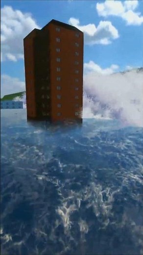 Realistic Tsunami mod in teardown! First looks