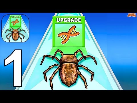 Spider Evolution 3D - Gameplay Walkthrough Part 1 (Android, iOS)