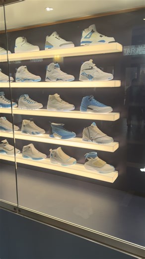 Stacked UNC Jordans: Flying and Jumpman