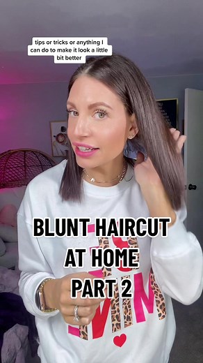 DIY Blunt Cut Tutorial: Howd I Do?