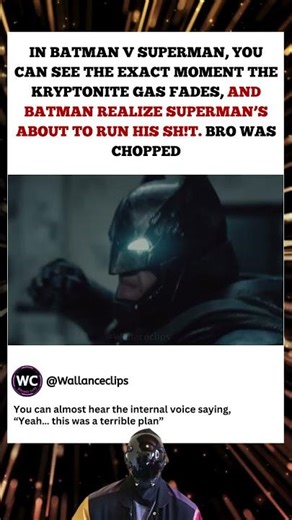 When Batman knew he messed up