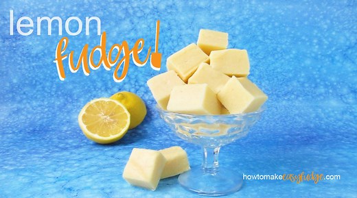 This easy LEMON FUDGE is so insanely good and it's super easy to make usng just 2 ingredients. Watch to see how. See the recipe - https://howtomakeeasyfudge.com/lemon-fudge/ | Hungry Happenings