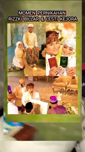PERNIKAHAN LESTI KEJORA RIZKI BILLAR PALING ROMANTIS
