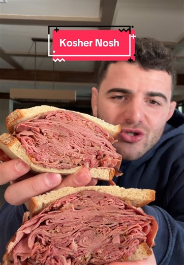 Tasting Kosher Nosh's Delicious Pastrami Sandwiches