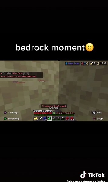 i was in the moment aight😒#fyp#foryou#gaming#minecraft#bedrockmoment#java