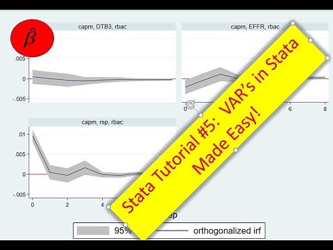 Stata Tutorial: Vector Auto-Regression in Stata
