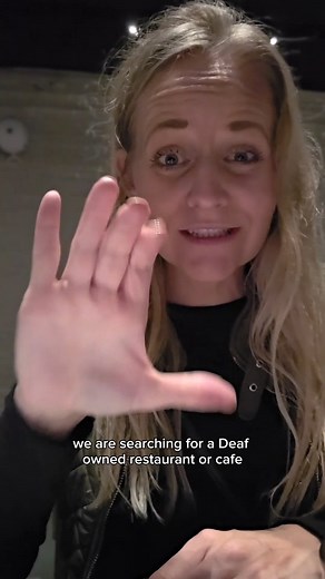 Everywhere I travel, I try to find Deaf-owned or Deaf friendly places to eat and experience. It’s one of my favorite ways to connect with the community and support accessibility in real life, not just online. I tried to visit a Deaf restaurant here in NYC, but it looks like it’s no longer open. So I’m asking you, if you know of any Deaf-friendly restaurants, coffee shops, or local spots in the city, drop them below or DM me. I’d love to stop by, meet the owners, and share their story while I’m h