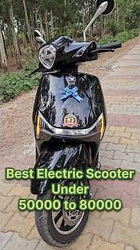 Best Electric Scooter/Bike under 50000 to 80000, Warivo Nova S #electricscooter #electricvehicle
