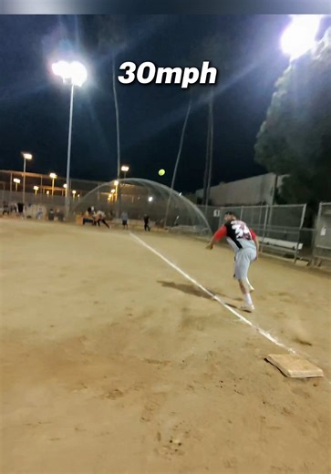 Making plays in the infield but the ball keeps getting faster! #slowpitchsoftball #baseball #springtraining #worldbaseballclassic #sports