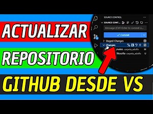 Como Actualizar Un Repositorio En Github Desde Visual Studio Code 2026