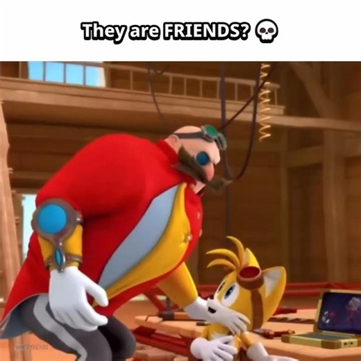 Tails and Eggman are FRIENDS? 💀 #sonic #memes