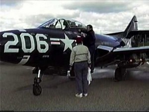 F9F Panther at 1993 Kalamazoo Airshow