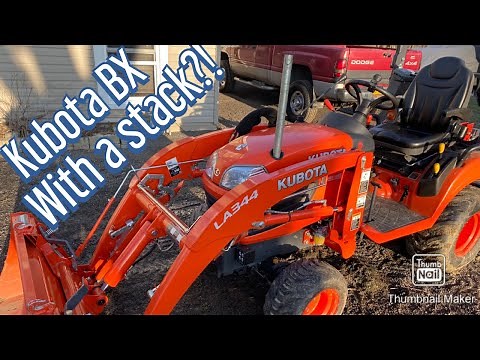 Kubota BX- Vertical exhaust stack mod!!