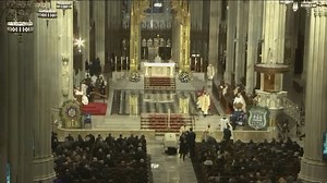 Friends, family, and a sea of fellow officers said their final goodbyes to NYPD Detective Jason Rivera. He was posthumously promoted to detective first-grade by the police commissioner during his funeral Friday. Eyewitness News Reporters Derick Waller and Mike Marza have more on the services held at St. Patrick's Cathedral in Midtown. | ABC7NY