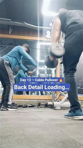 Cable Pullover 🔥 | Day 12 | Lat Isolation Workout