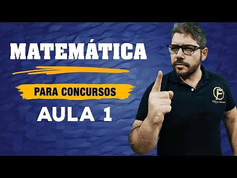 Matemática para Concursos - Aula 1