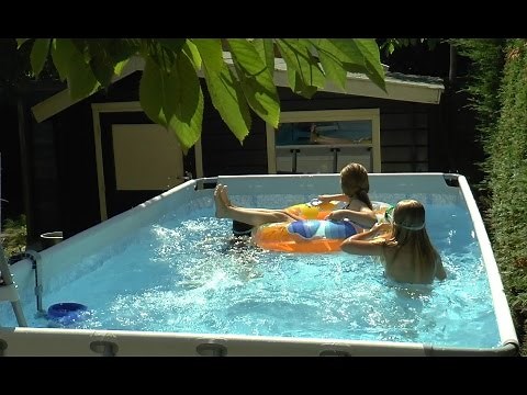 bestway pool setup