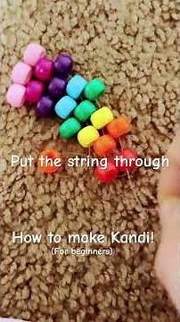 How to make kandi!! (For beginners) #kandi